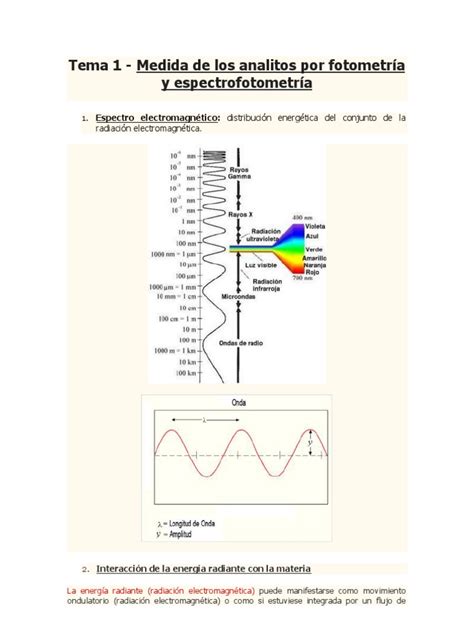 fotos turbias|Medida de Los Analitos Por Fotometría y Espectrofotometría.